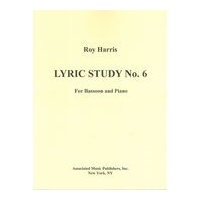 Lyric Study No. 6 : For Bassoon and Piano (1950).