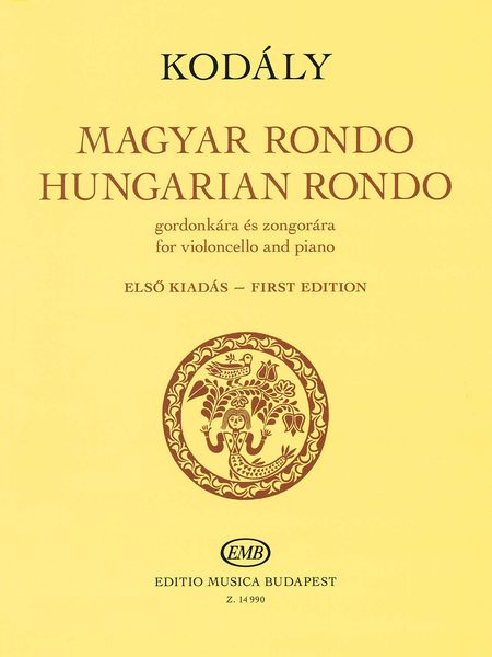 Hungarian Rondo : For Violoncello and Piano / edited by Miklós Perényi.