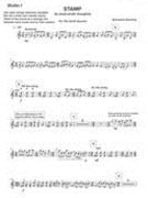 Stamp (To Avoid Erotic Thoughts) : For String Quartet.
