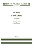 Chaconne : For Clarinet & Piano / transcribed by Gregory Barrett.