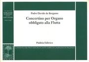 Concertino : Per Organo Obbligato Alla Flutta / edited by Marco Ruggeri.