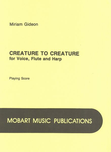 Creature To Creature.