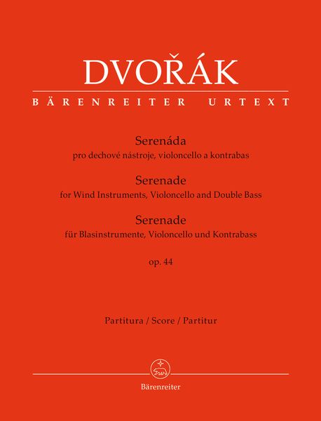 Serenade, Op. 44 : For Wind Instruments, Violoncello and Double Bass / edited by Robin Tait.