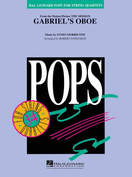 Gabriel's Oboe : For String Quartet / arranged by Robert Longfield.