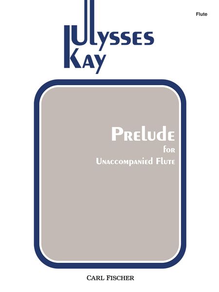 Prelude : For Unaccompanied Flute.