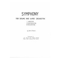Symphony : For Drums and Wind Orchestra (1962).
