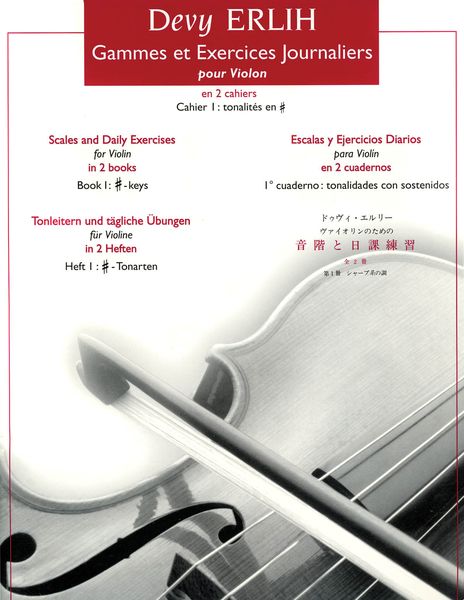 Scales and Daily Exercises For Violin, Book 1 : Sharp Keys.