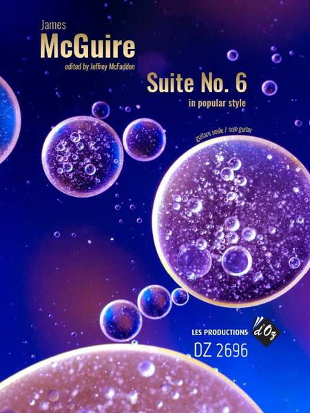 Suite No. 6 In Popular Style : For Solo Guitar / edited by Jeffrey McFadden.