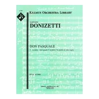 Don Pasquale {Act I, Aria (Soprano) Quel Quardo Il Cavaliere; So Anch'io la Virtu : For Orchestra.