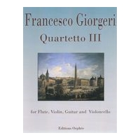 Quartetto III : For Flute, Violin, Guitar and Violoncello / edited by Matanya Ophee.