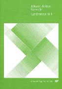 Landmesse In F : Fur Solobass, Violine, und Orgel.