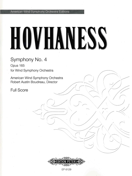 Symphony No. 4, Op. 165 : For Wind Orchestra.