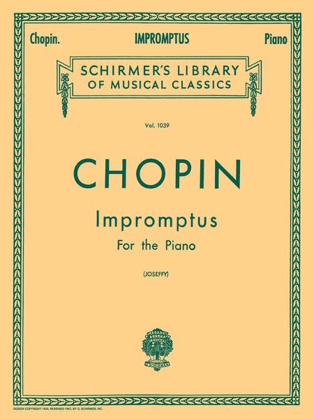 Impromptus : For Piano.