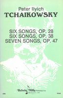Six Songs, Op. 28; Six Songs, Op. 38; Seven Songs, Op. 47.