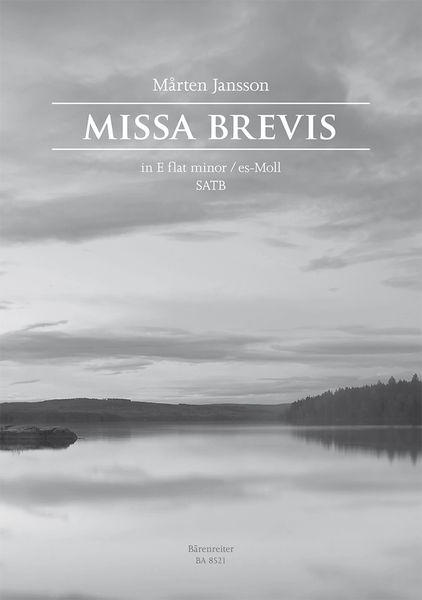 Missa Brevis In E Flat Minor : For SATB.