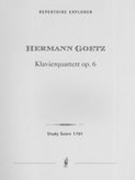 Quartett, Op. 6 : Für Violine, Viola, Violoncello und Klavier.