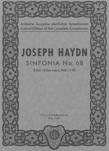 Sinfonia No. 68 In B Flat Major, Hob. I:68.