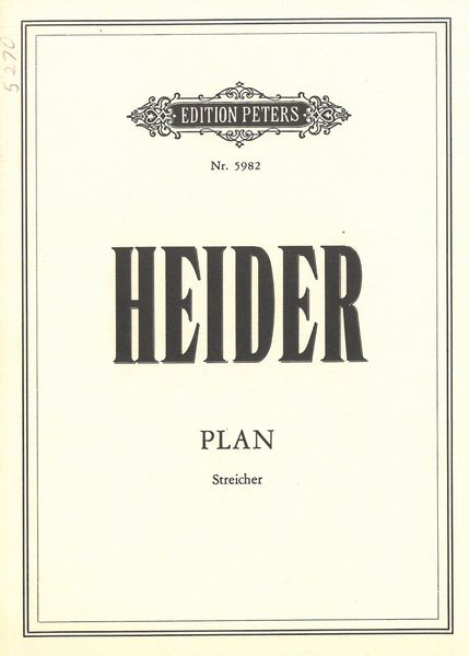 Plan : For Strings.
