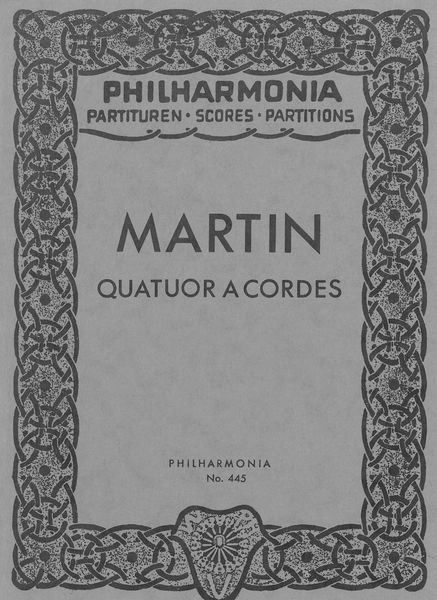 Quatuor A Cordes.