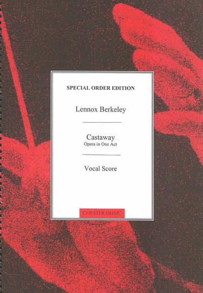 Castaway : Opera In One Act.