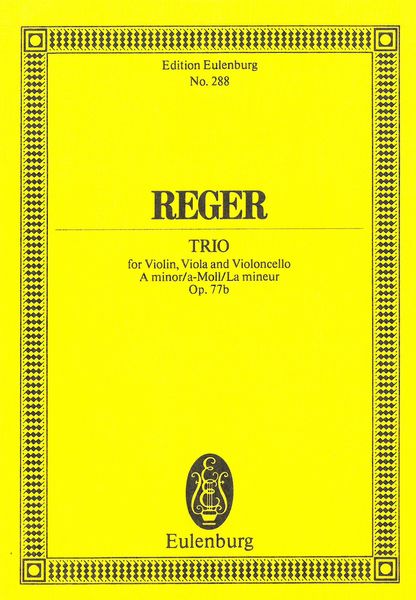 Trio In A Minor, Op. 77b : For Violin, Viola and Violoncello.