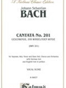 Cantata No. 201 - Geschwinde, Ihr Wirbelnden Winde, BWV 201 : For Soli, Chorus & Keyboard [G].