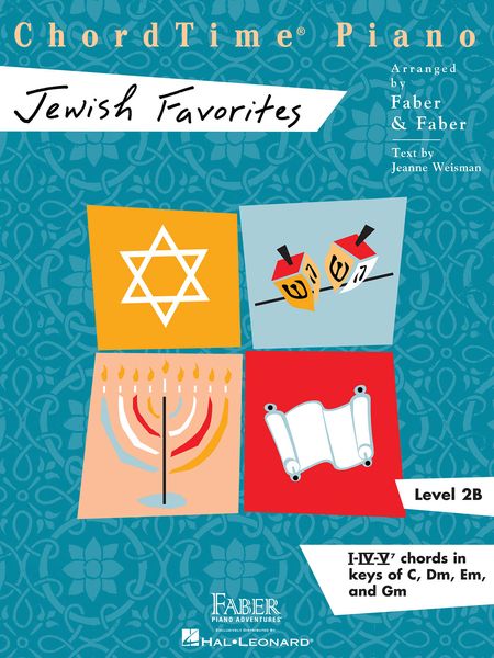 Chordtime Piano, Level 2b : Jewish Favorites.