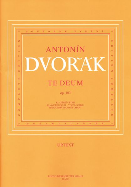 Te Deum, Op. 103.