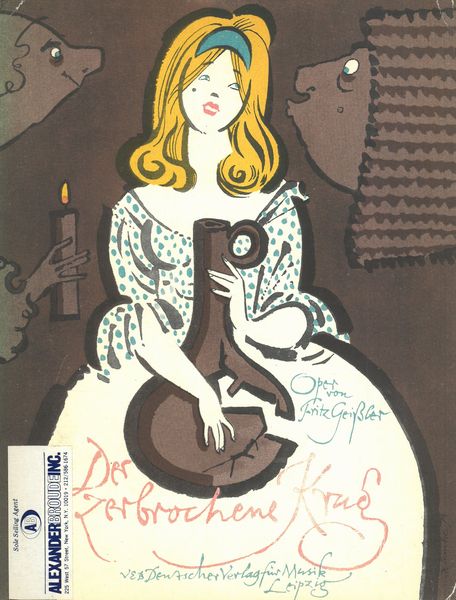 Zerbrochene Krug : Komische Oper In Sieben Szenen / Nach Dem Lustspiel von Heinrich von Kleist.
