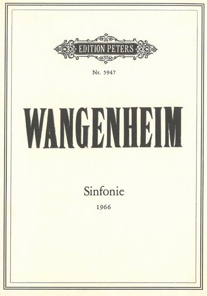 Sinfonie (1966).