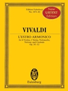 L' Estro Armonico, Op. 3/1-12 : For 4 Violins, 2 Violas, Cello, Violone and Cembalo.