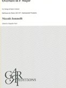 Overture In F Major : For Strings and Basso Continuo / edited by Alejandro Garri.