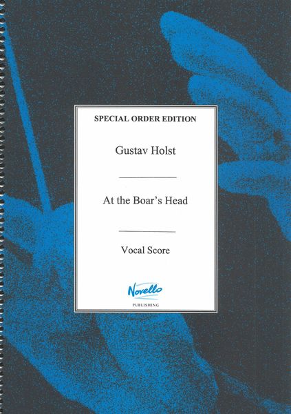 At The Boar's Head : A Musical Interlude In One Act.