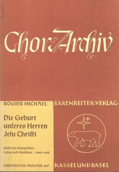 Geburt Unseres Herren Jesu Christi.