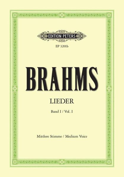 Albums (197 Songs), Vol. 1 : 51 Songs For Medium Voice & Piano [Ger].