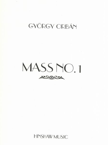 Mass No. 1 In C.