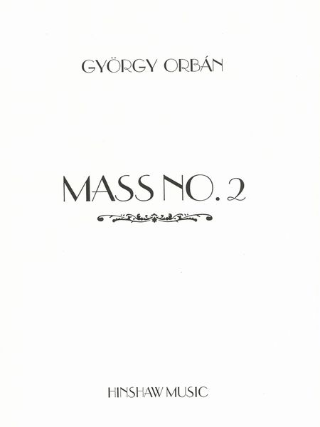 Mass No. 2 In G.