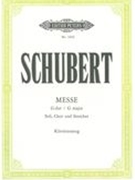 Messe G-Dur, D 167 : Für Drei Solostimmen, Chor und Streicher - Klavierauszug.