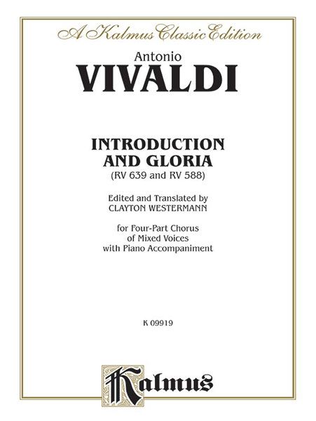 Introduction and Gloria [L/E] / edited and translated by Clayton Westermann.
