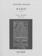 Kyrie Rv587, RV 587 : Canto E Pianoforte [L/E].
