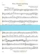 Wine, Women and Song Waltzes, Op. 333 : For Orchestra - Violin 1 Part.