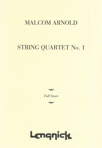String Quartet No. 1.
