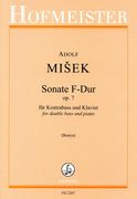Sonata In F Major, Op. 7 : For Double-Bass and Piano / edited by Michinori Bunya.