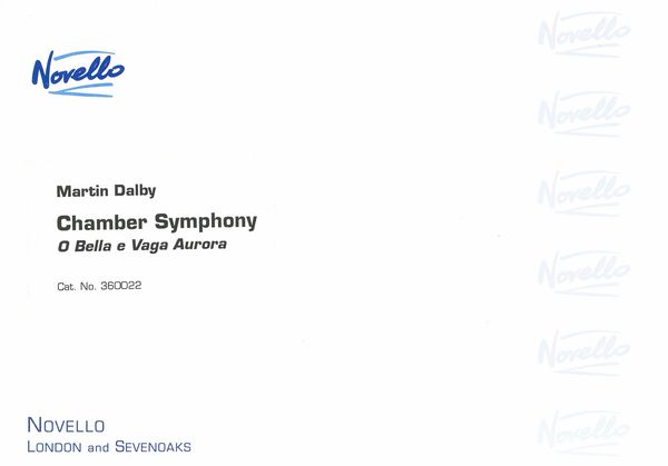 Chamber Symphony - O Bella E Vaga Aurora.