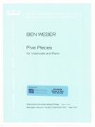 Five Pieces : For Cello and Piano.