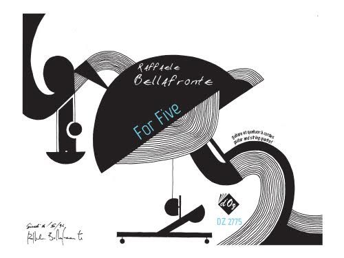 For Five : For Guitar and String Quartet.