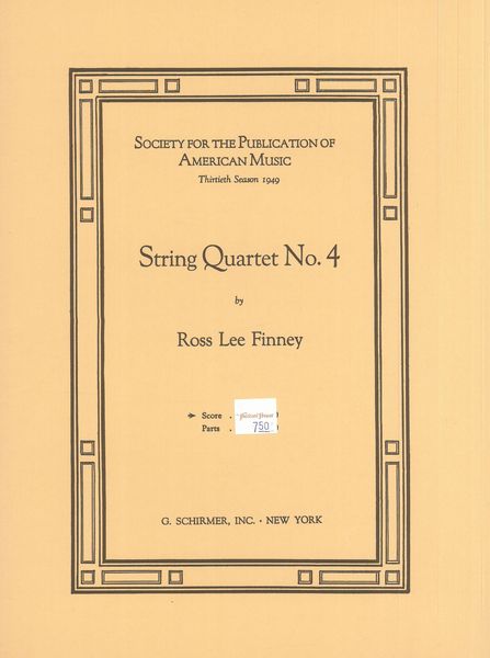 String Quartet No. 4.