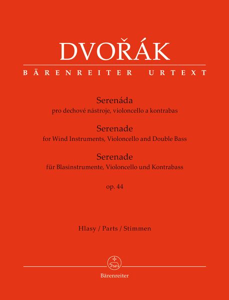 Serenade, Op. 44 : For Wind Instruments, Violoncello and Double Bass / edited by Robin Tait.
