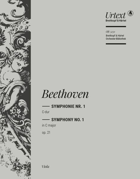 Symphonie Nr. 1 C-Dur, Op. 21 / edited by Clive Brown.