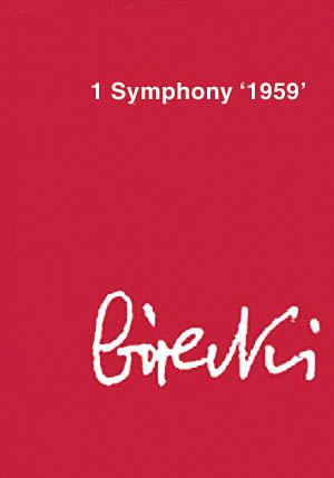 1st Symphony (1959) : For String Orchestra and Percussion.